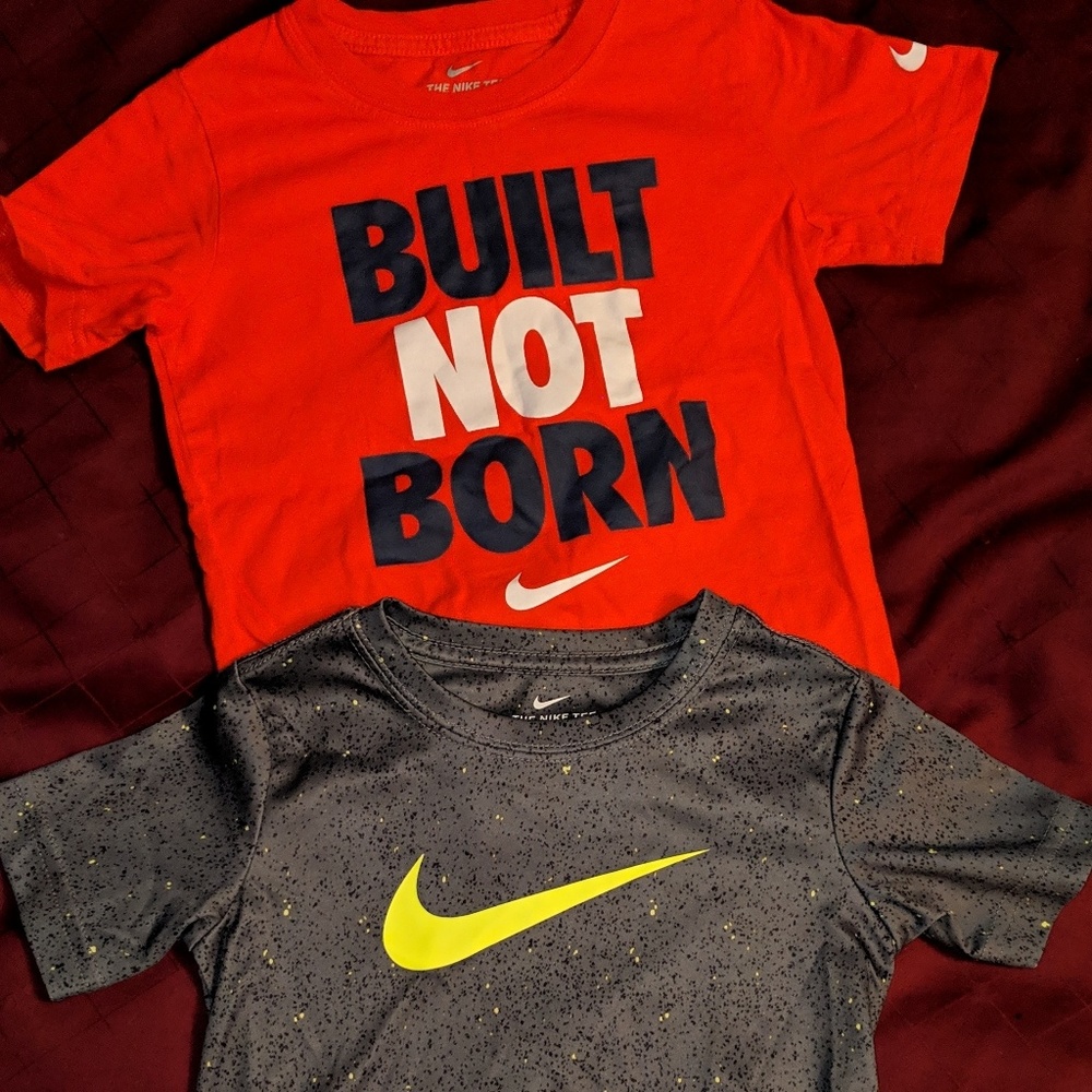 Two 4T boy Nike shirts
